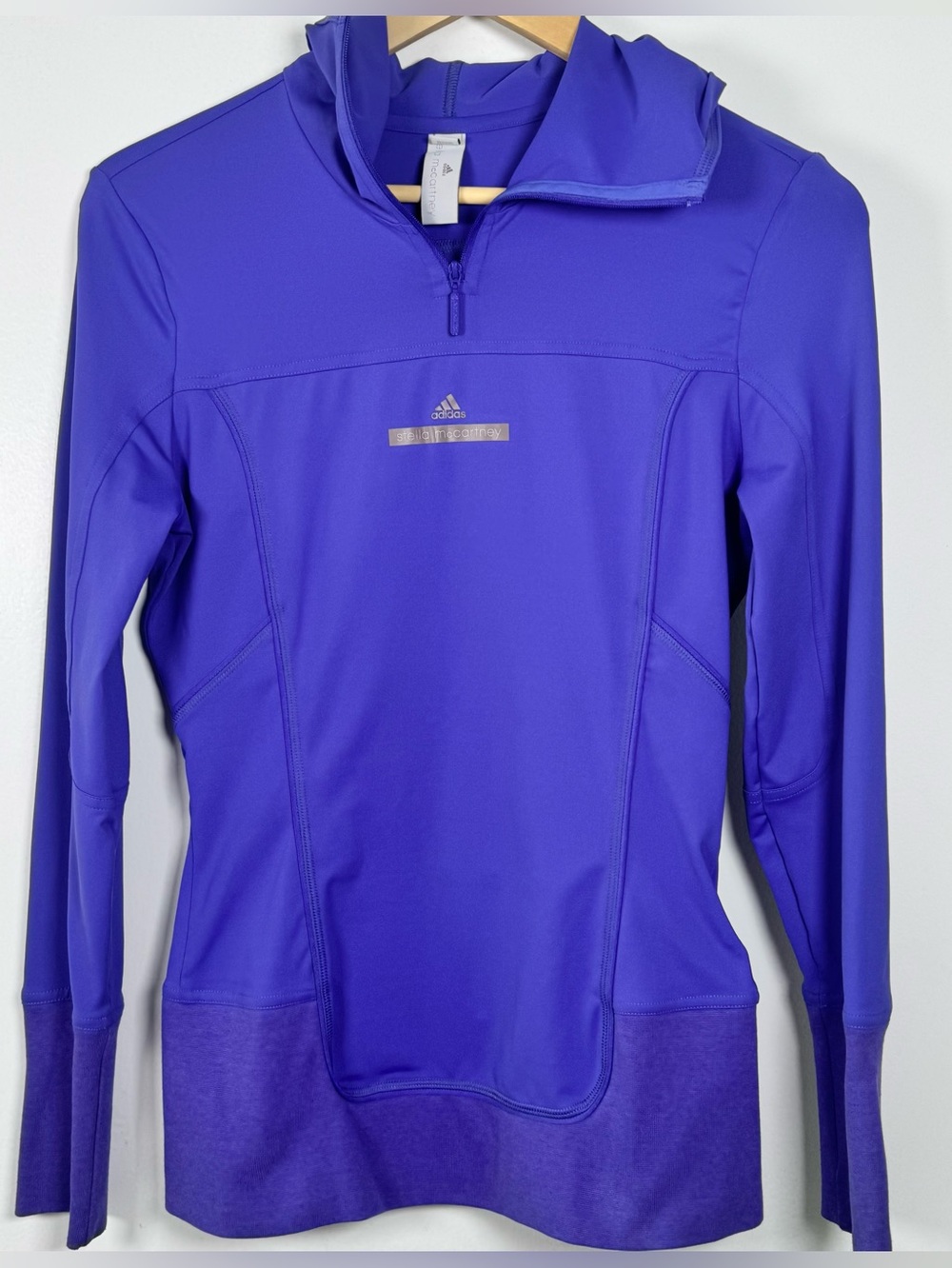 Adidas by Stella McCartney Run Performance 1/4 Zip Pullover Jacket Small Women’s